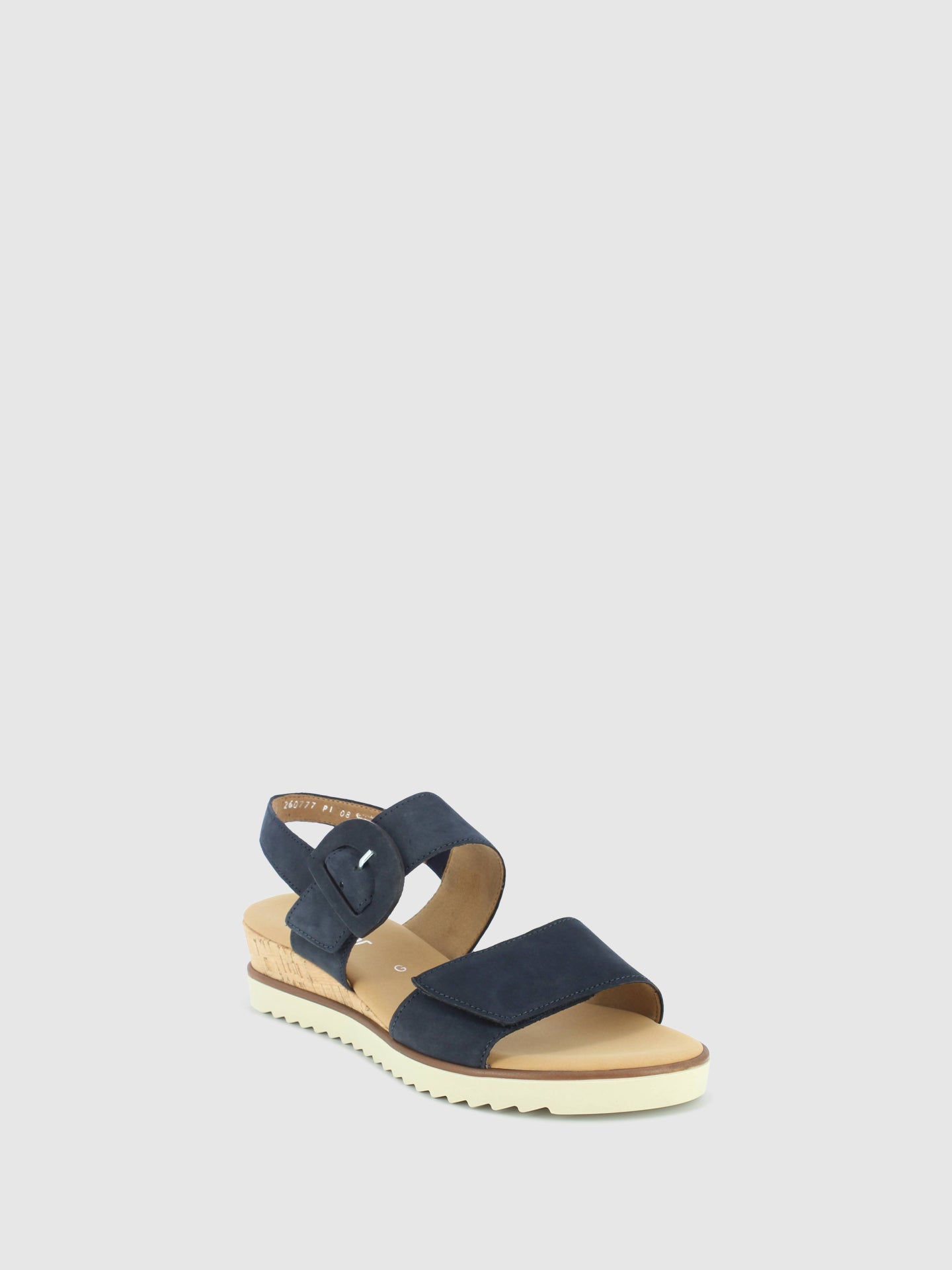 Gabor Sandálias com Velcro em Azul Marinho